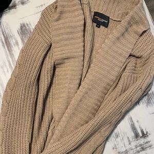 Tan cardigan